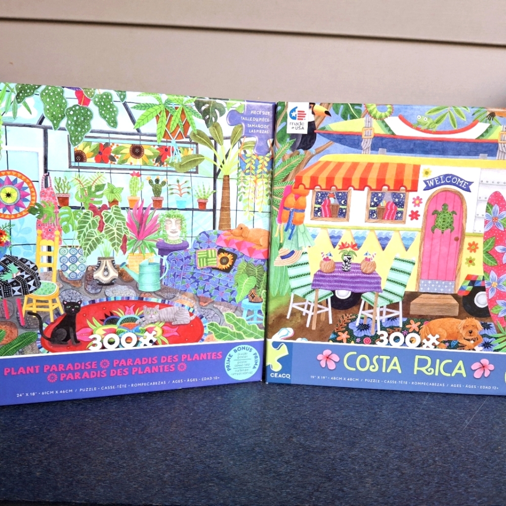 Two Ceaco puzzles